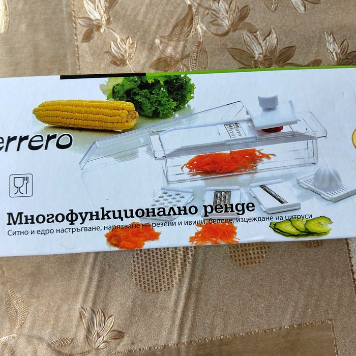 Ренде, мултифункционално с 8 приставки ,използвано