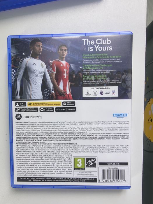 Продавам fifa 26 за ps5