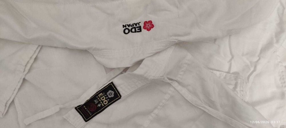 Kimono Karate / Karategi EDO TOSO Japan, mărimea 180 cm – NOU cu etichetă - 1 BUC