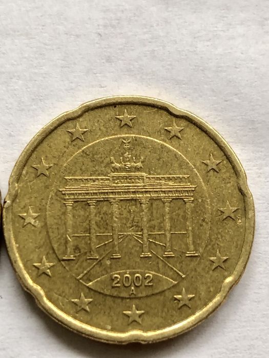 1€ , 0,50€ ,0,20€ емисия 2002 г. Германия