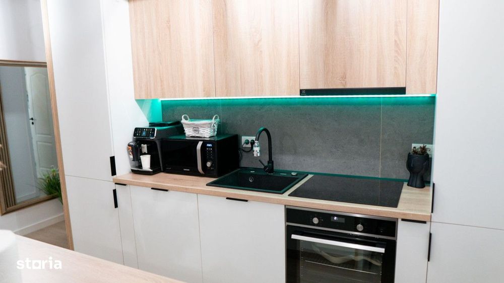 PENTHOUSE LUX 2 camere, 55 mp, mobilat premium - Dumbravita