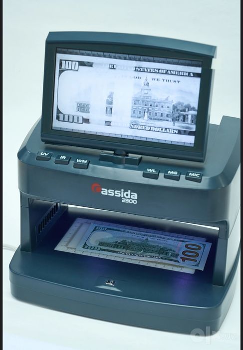Cassida 2300DA. универсальный просмотровый детектор для проверки купюр