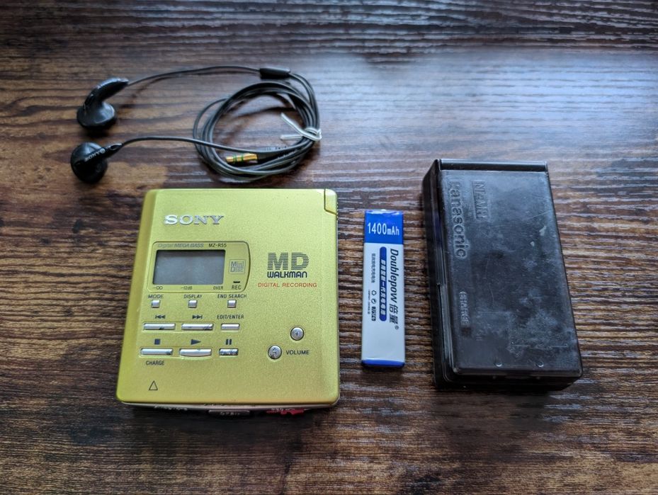 Minidisc Sony MZ-R55