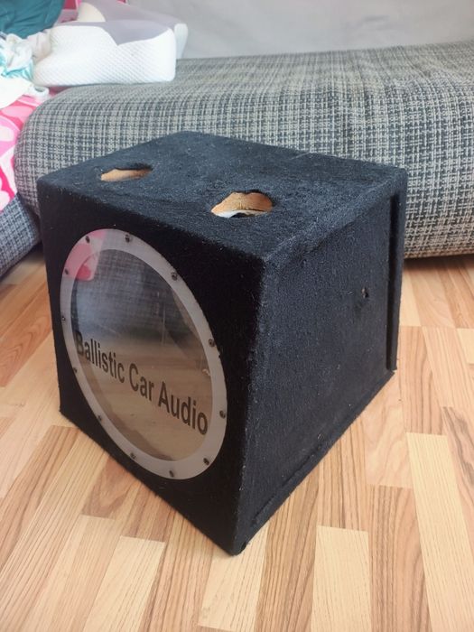 Subwoofer Pioneer TS-W304C (600W) în incintă custom cu vizor (Plexiglas) – Bass puternic