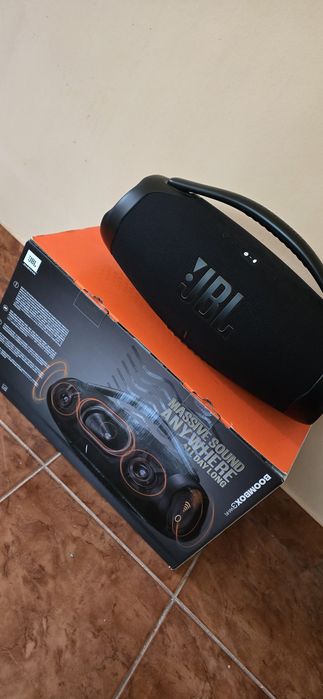 Bxa portabila JBL Boombox 3, 180W, Bluetooth, 24H, IP67, PartyBoost, Negru