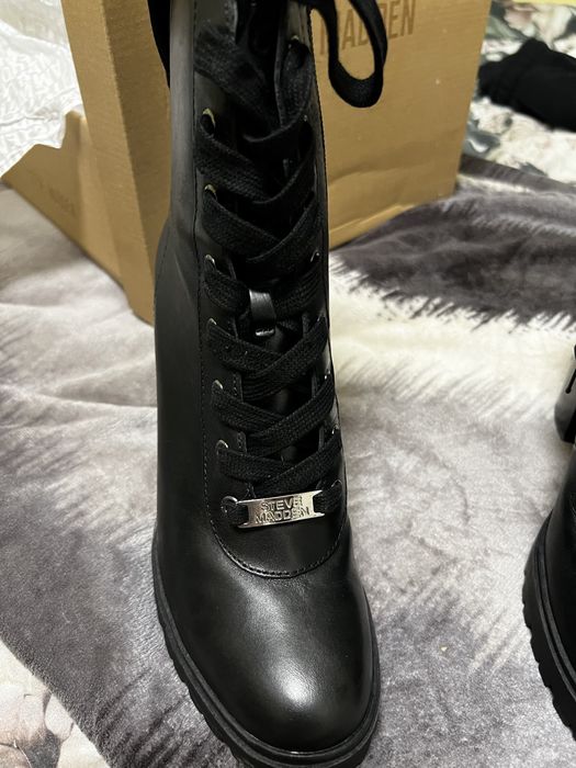 Кожени дамски боти Steve Madden