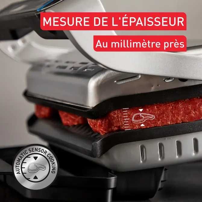 Gratar electric TEFAL OptiGrill+ XL GC728D10, 2000W, 9 programe