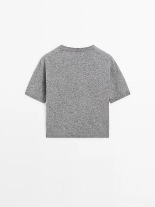 Pulover Massimo Dutti cu maneci scurte