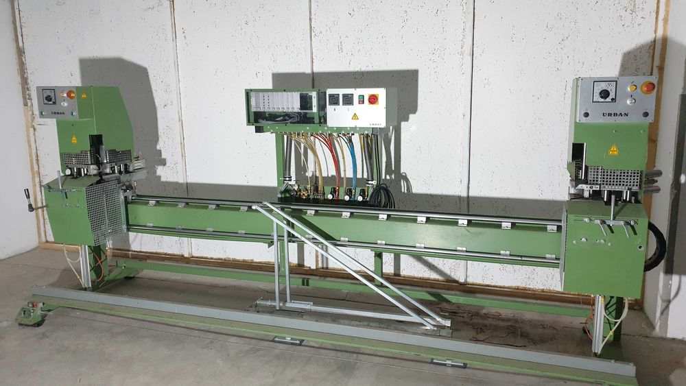 Masina sudat PVC la doua capete URBAN  + WEGOMA la un cap