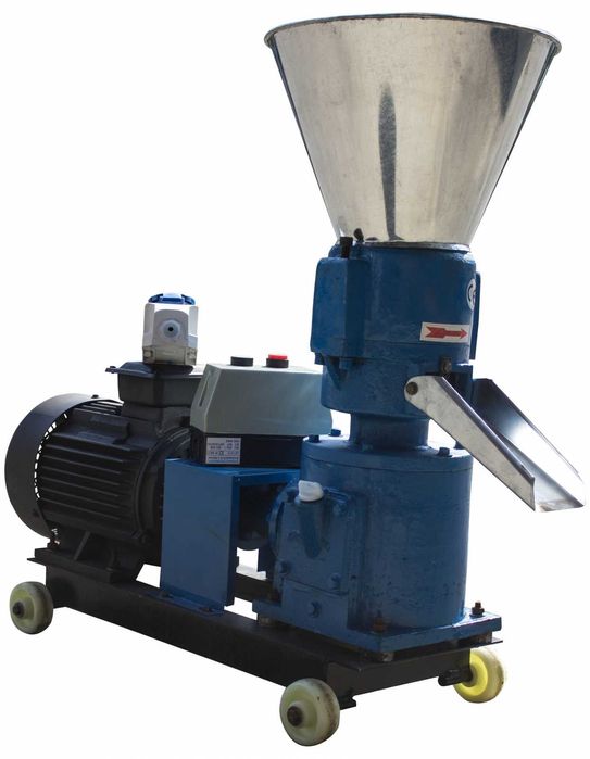 Granulator furaje KL-150 cu 3 matrite și motor inclus NOU Garanție