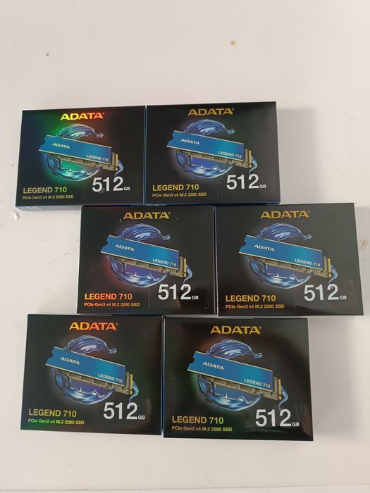 Pack 6 x A-Data Legend 512gb