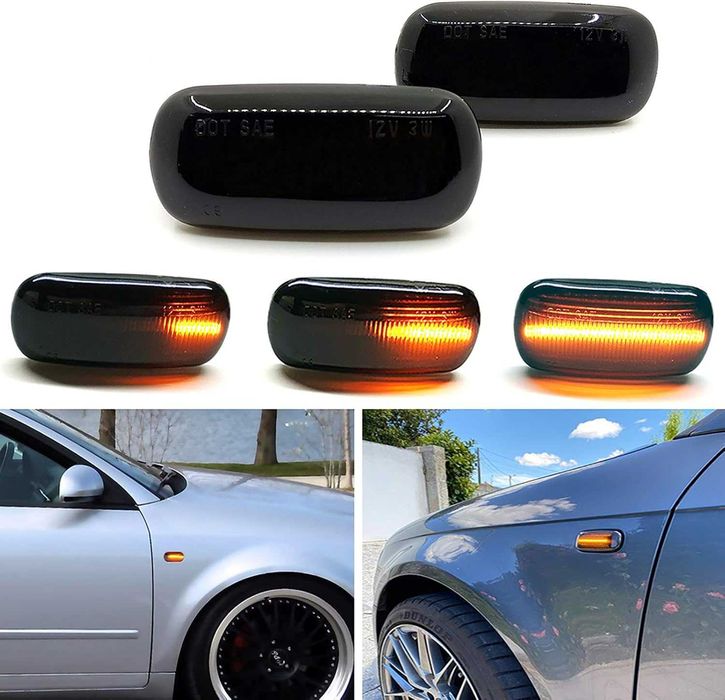 LED Динамични Мигачи Бягащи Плаващи Мигач АУДИ AUDI