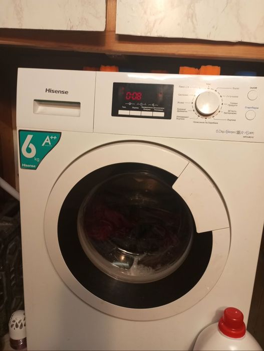 Пералня Hisense WFDJ6010 – 6 кг, A++,слим