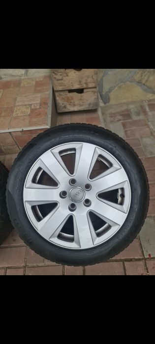 Jante R16 5x112 cu anvelope iarna 205/55R16