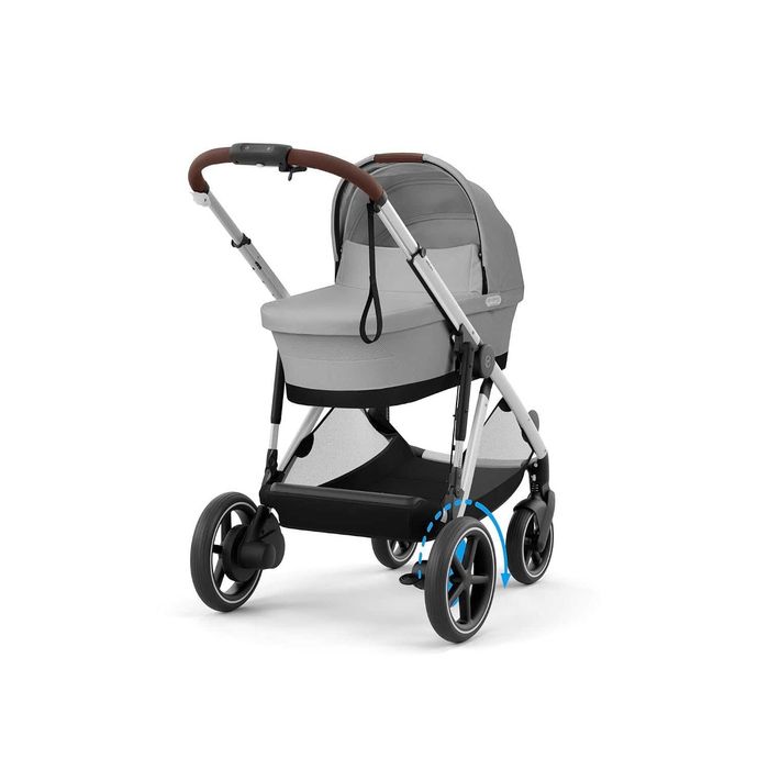 Нова Електрическа Бебешка Детска Количка Cybex e-Gazelle S, 0-4 г, 0-22 кг, 2 години Гаранция, Подходяща и за 2 Деца