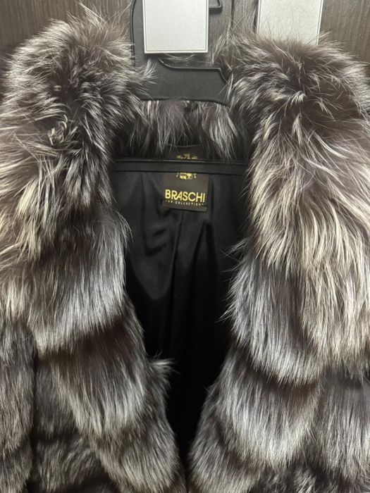 Braschi италияШуба чернобурка продам