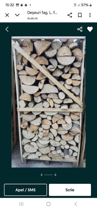 Super oferta deșeuri fag, molid, l. foc. paletizat/plasa, carbuni