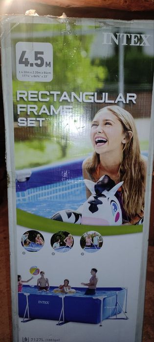 Бассейн каркасный