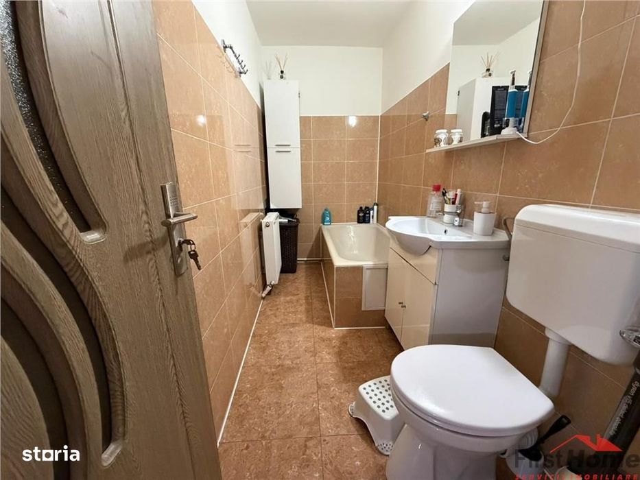 Apartament 2 camere, hol patrat, logie + balcon, mobilat si utilat