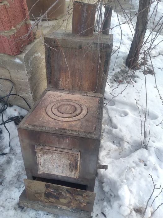 Печь котел для угля, комирге арналган