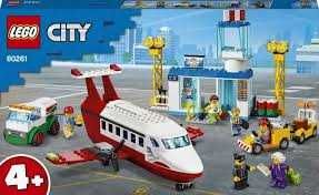 Lego City Avion aeroport elicopter NOU/sigilat