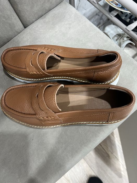 Продам лоферы кожаные ТУрция