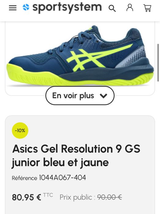 Тенис маратонки ASICS GEL RESOLUTION 9