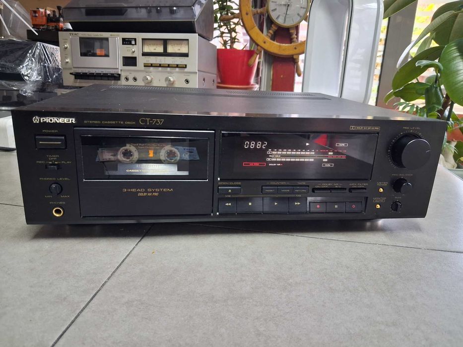 Deck Pioneer CT 737 3head