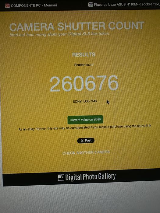 Sony a7 iii de vanzare