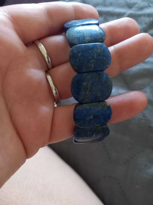 Гривна с естествен Лазурит