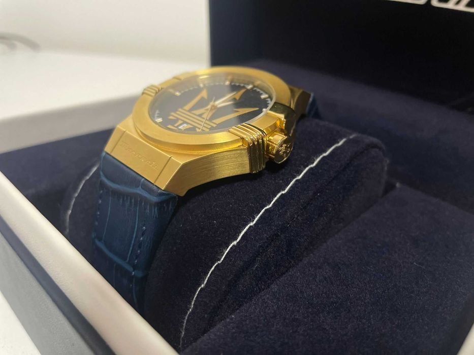 Ceas Maerati auriu, nou, nepurtat