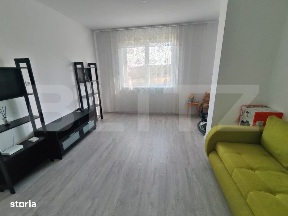 Apartament 3 camere, 64mp, etaj 1, la cheie, parcare, zona Vivo