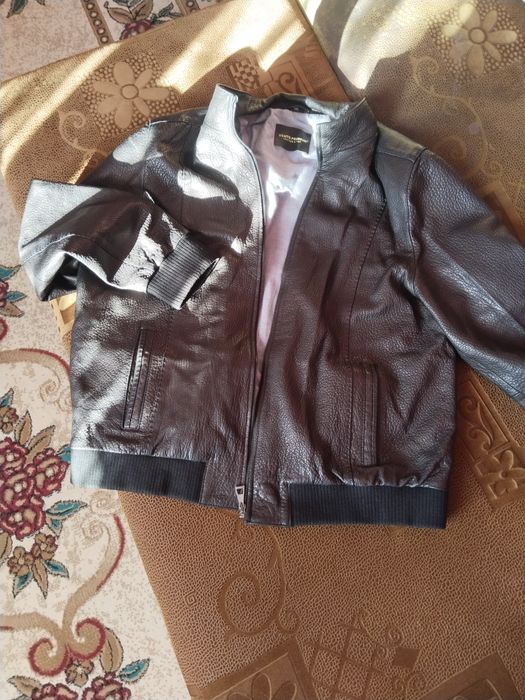 Куртка кожаная мужская