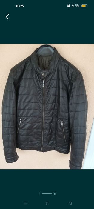 Geacă piele bărbați Massimo Dutti M