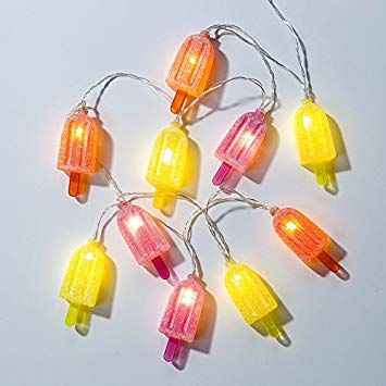 LED лампички сладолед- светеща верига от 8 лампички.