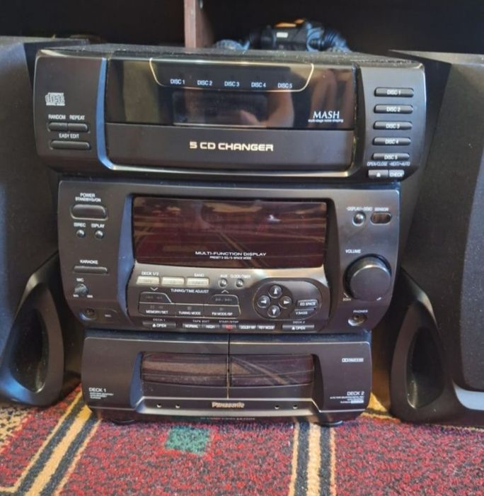 Combina audio panasonic