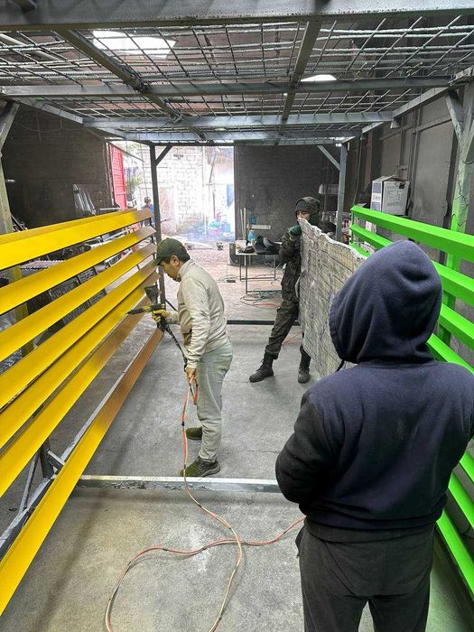 Порошковая покраска — стойкость 10 лет RAL цвета Ташкент/Poroshkavoy