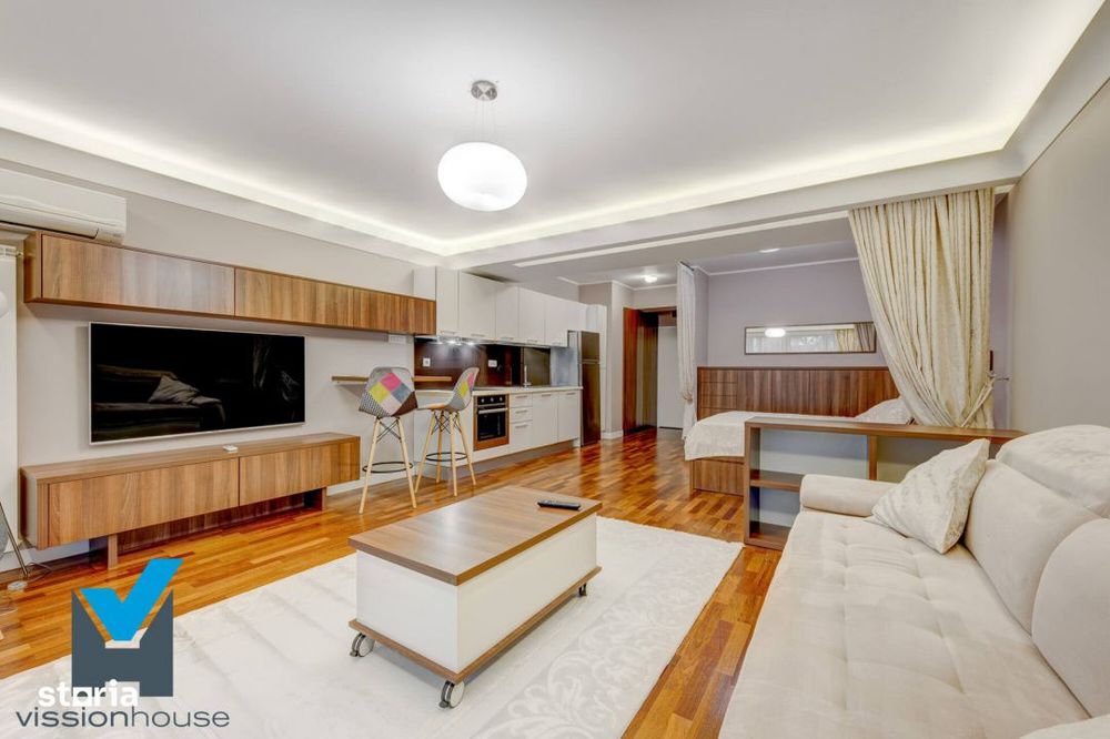 Studio spatios cu balcon generos in Complexul InCity