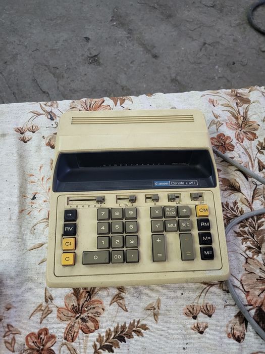 Калькулятор советский 1986г