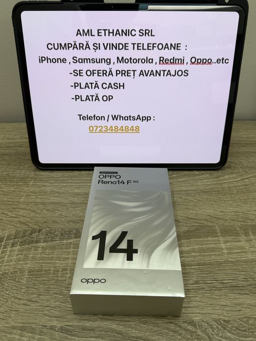 OPPO RENO 14F - 256 Gb - 8 Gb ram - Nou