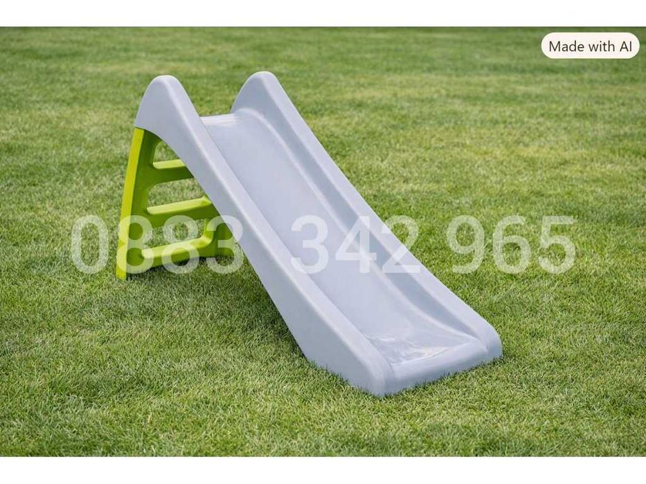 НОВИ! Детска пързалка Mochtoys 2в1 116см