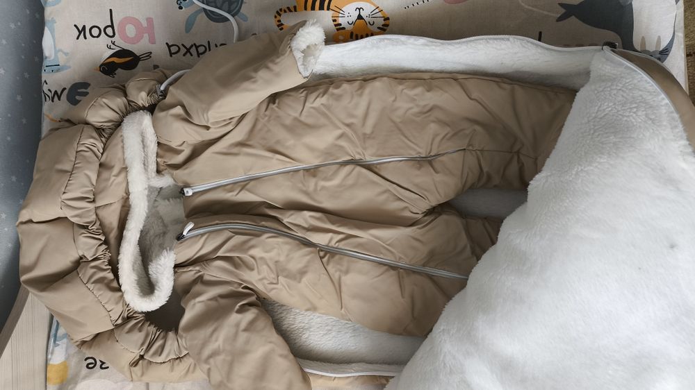 Конверт с комбинезоном зимний