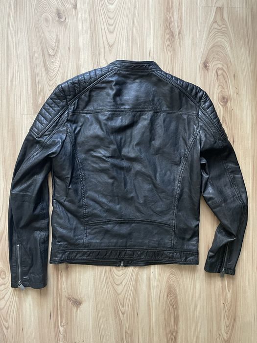 BULL & BERRY / мъжко кожено(естествена) яке M/S
