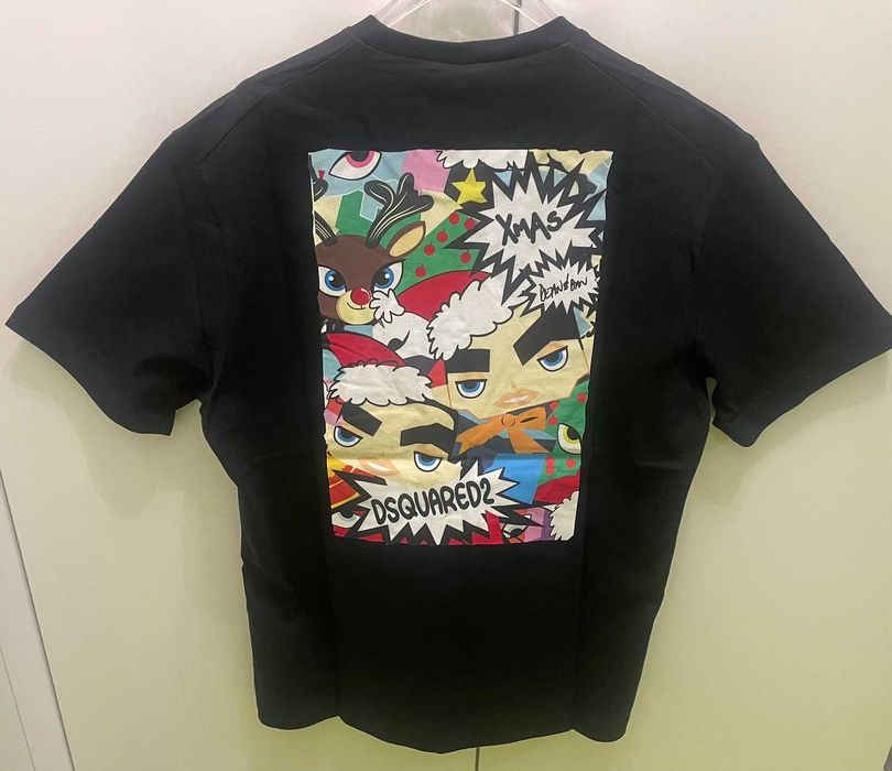 Мъжки тениски DSQUARED D2 размери S-2XL нови с етикети