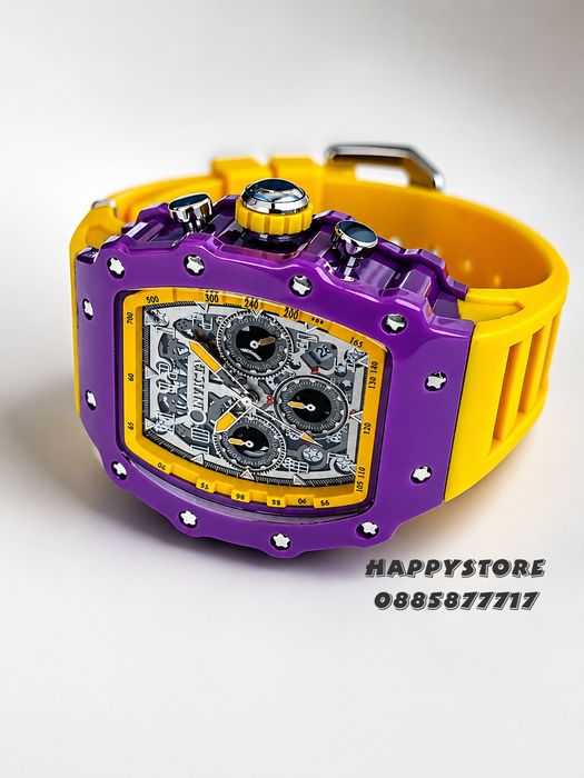 INVICTA Racing Nitro purple 44 mm, Инвикта нов мъжки часовник