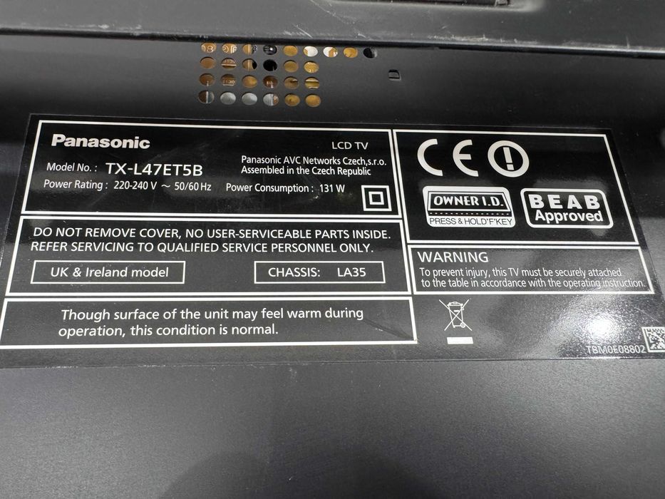 Телевизор - Panasonic 47 inch /smart / А18