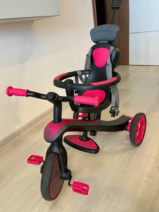 Tricicleta Globber Explorer 4 in 1 Roz