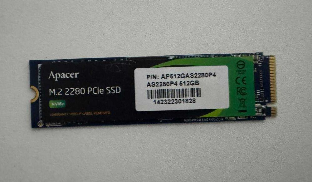 SSD накопитель 512 Gb Apacer AS2280P4
