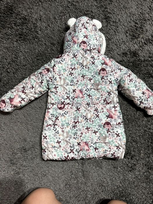 Geacă lungă mărimea 104 so cute de iarnă impecabilă