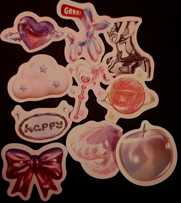Stickers Aesthetic Balloons